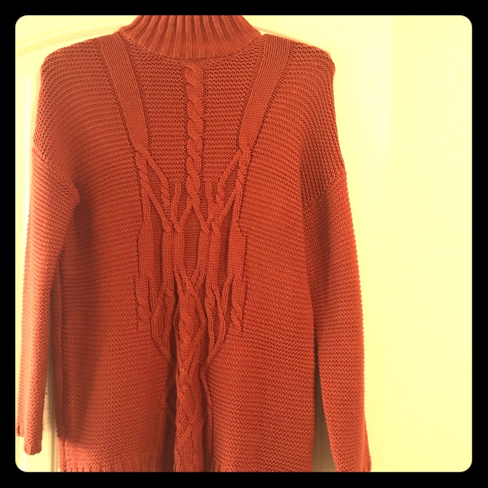 Burnt Orange Sweater (M)